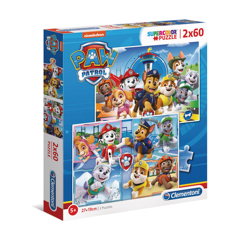 Puzzle 2X60 Peças Paw Patrol