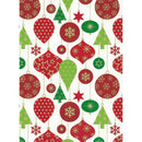 Rolo Papel Embrulho Natal Trad 200X70Cm