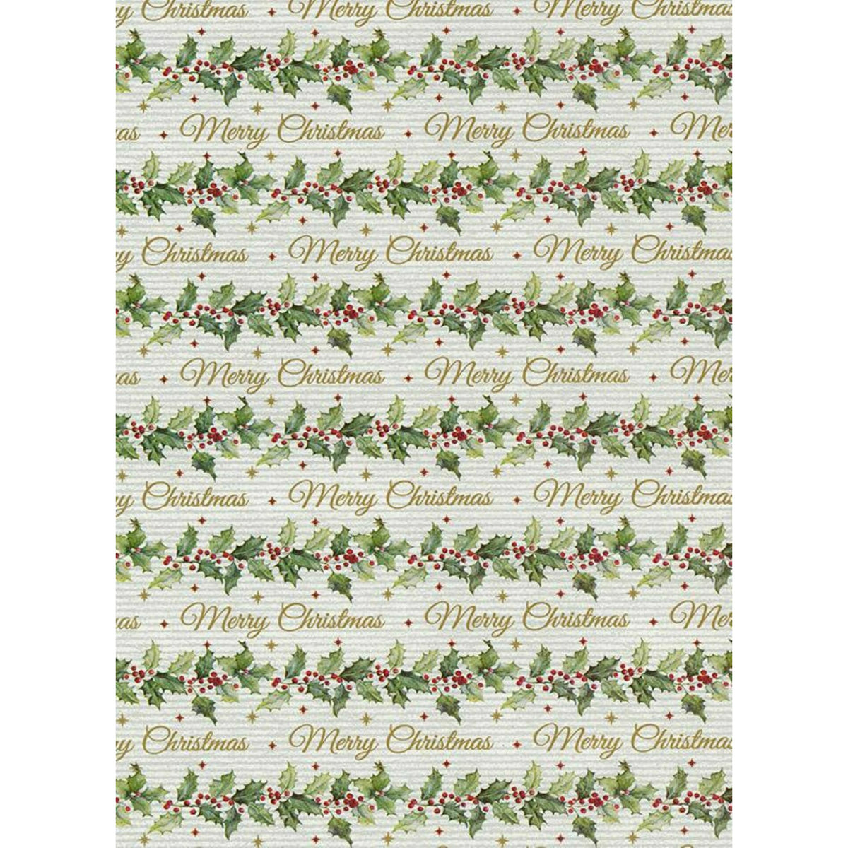 Rolo de Papel de Embrulho Natal Tradicional 1000x70cm (várias cores) Note!
