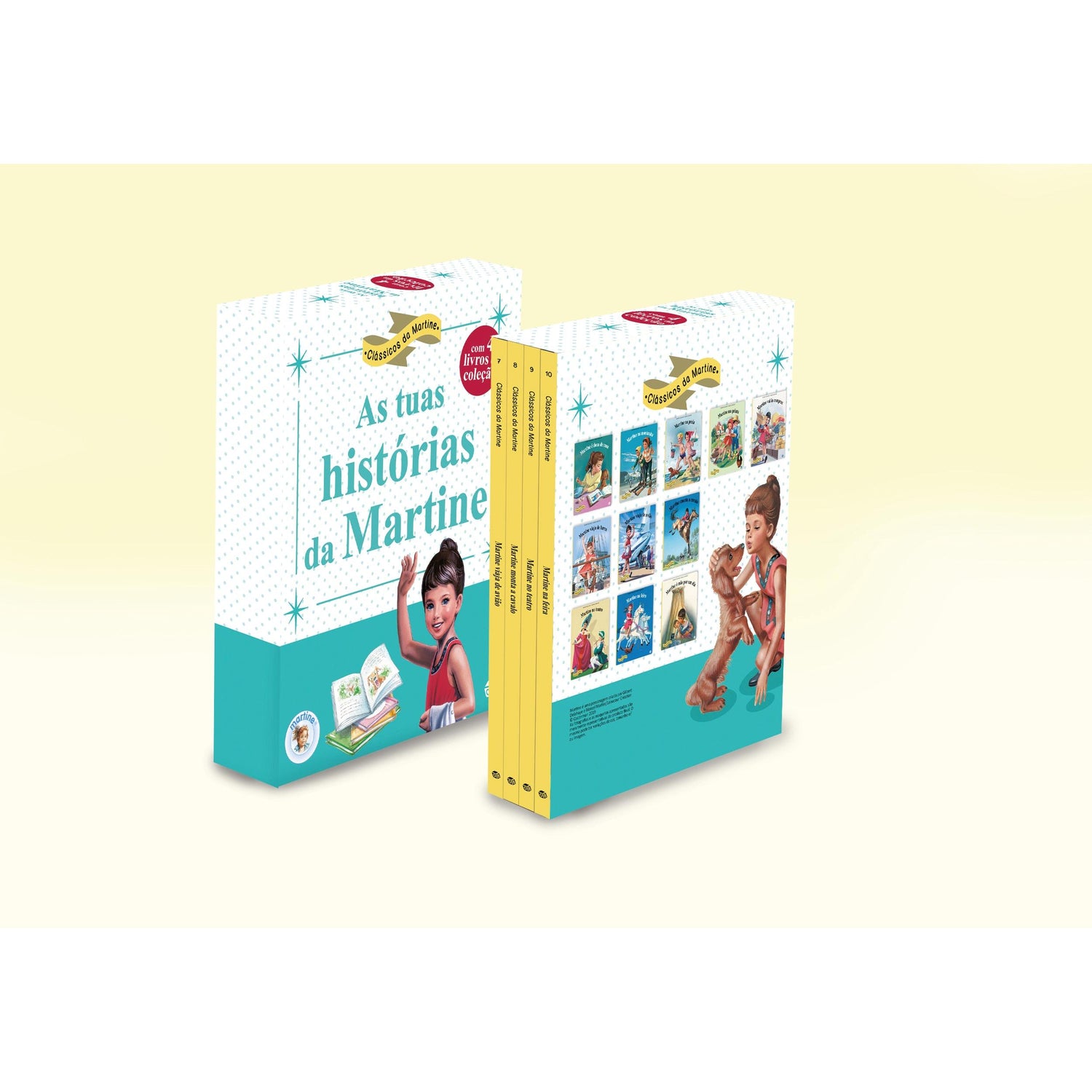 As Tuas Histórias da Martine - Biblioteca Clássicos 2 de Gilbert Delahaye