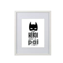 Facepaper "Pai Herói"