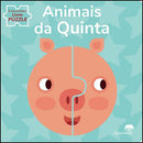 Animais da Quinta de Agnese Baruzzi - O Meu Primeiro Livro Puzzle