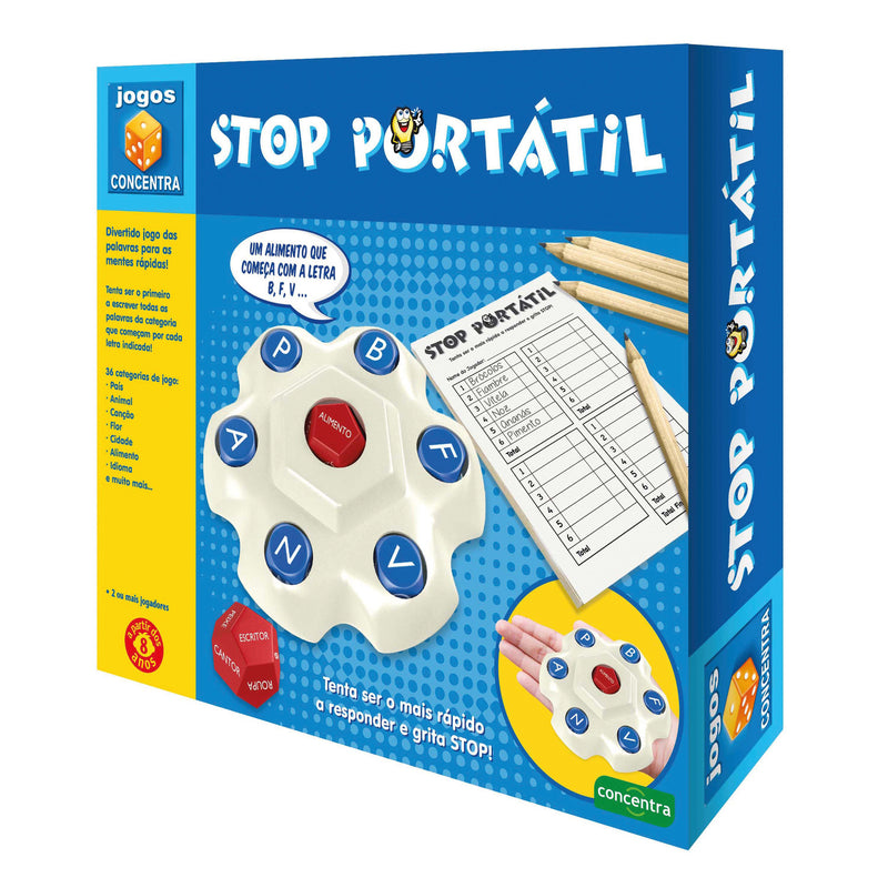 Jogos Concentra - Stop Portatil