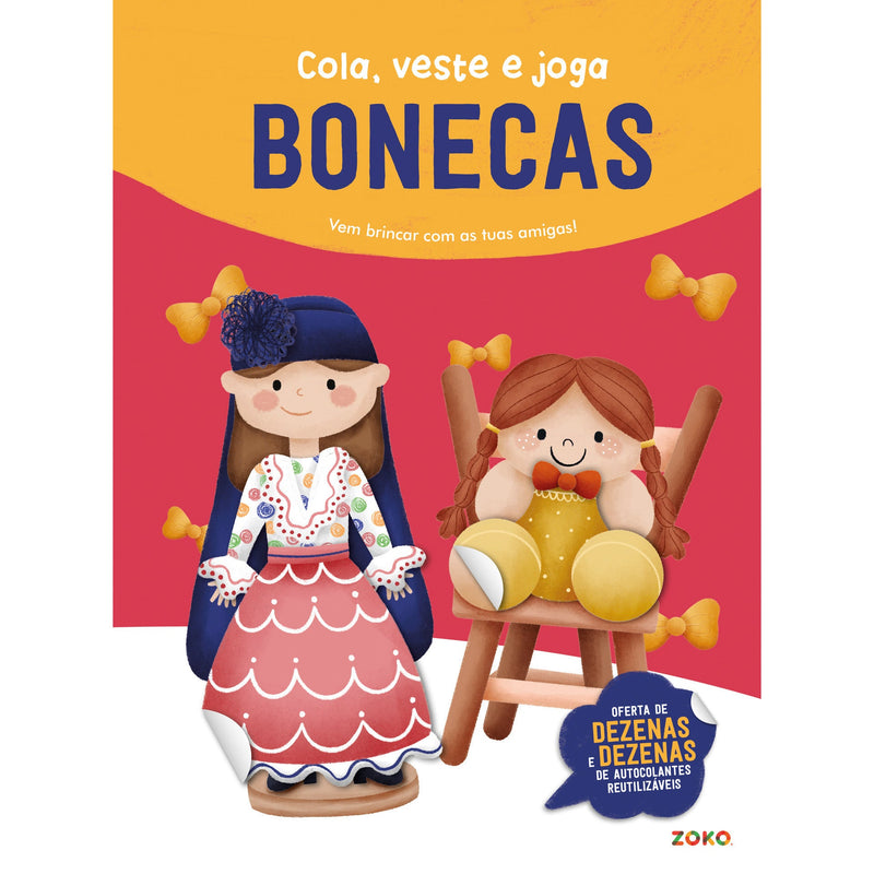 Cola, Veste e Joga - Bonecas