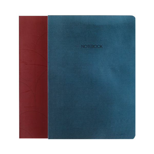 Caderno Gift A5 Capa Dura Pautado 48 Folhas Azul/Vermelho