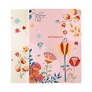 Caderno Gift A5 Capa Dura Liso 48 Folhas Flowers