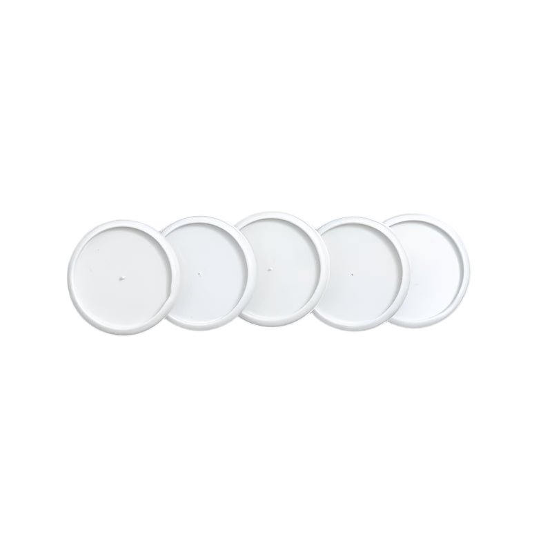 Discos e Elástico 3.1cm Branco Caderno Inteligente