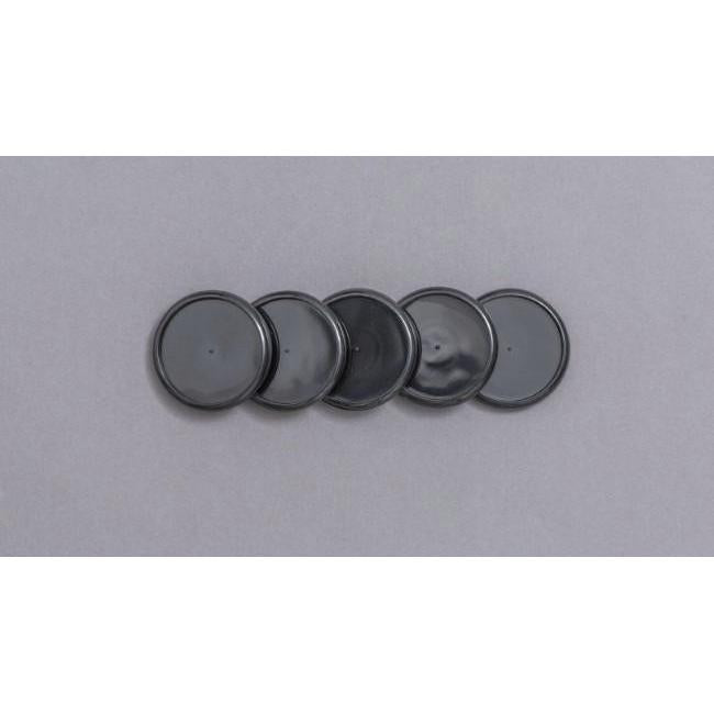 Discos e Elástico 3.1cm Preto Caderno Inteligente