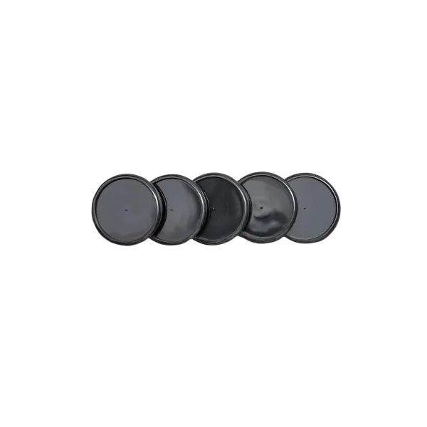 Discos e Elástico 3.1cm Preto Caderno Inteligente