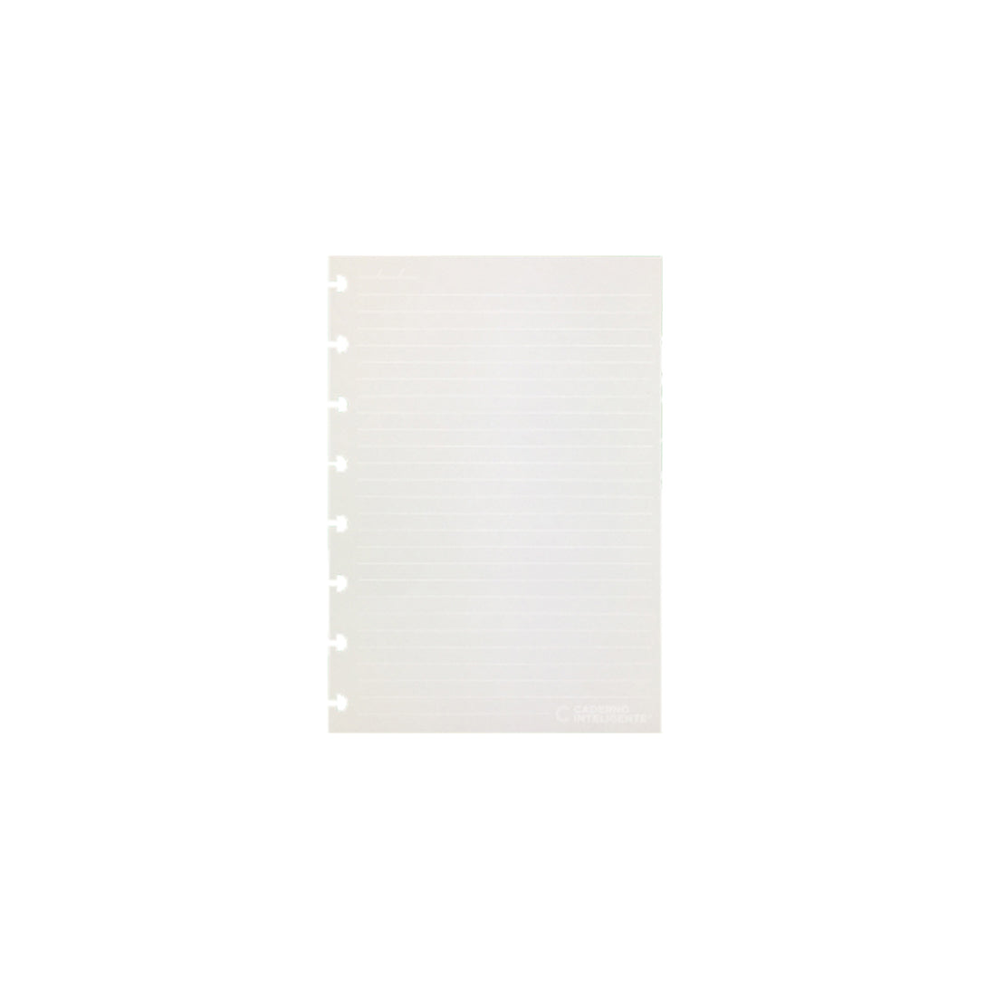 Recargas Caderno Inteligente A5 Pautadas 120G Linhas Branco