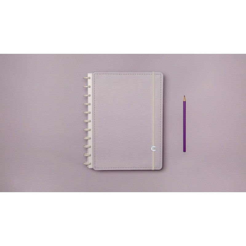 Caderno Inteligente Lilás Pastel Mini
