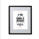 Facepaper "A Vida Vem Com Uma Mãe"