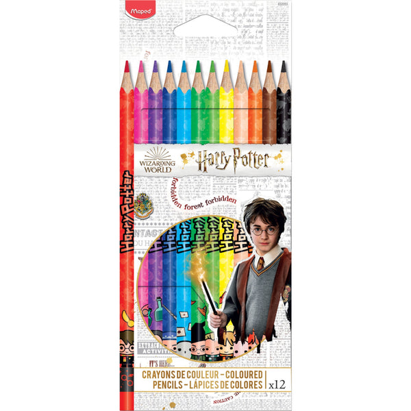 Lápis Cor 12 unidades Harry Potter Maped