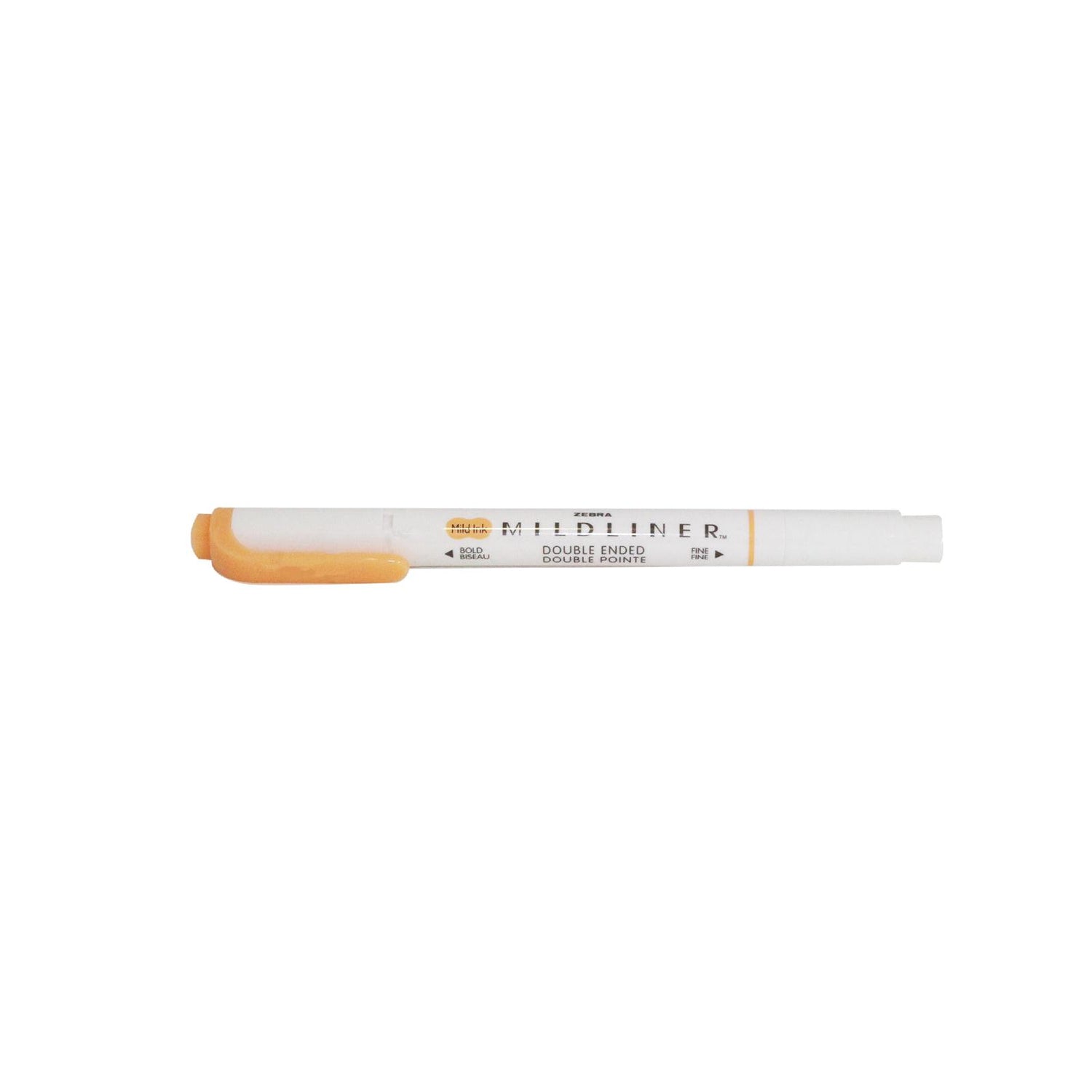 Marcador Fluorescente 2 Pontas Mildliner Laranja