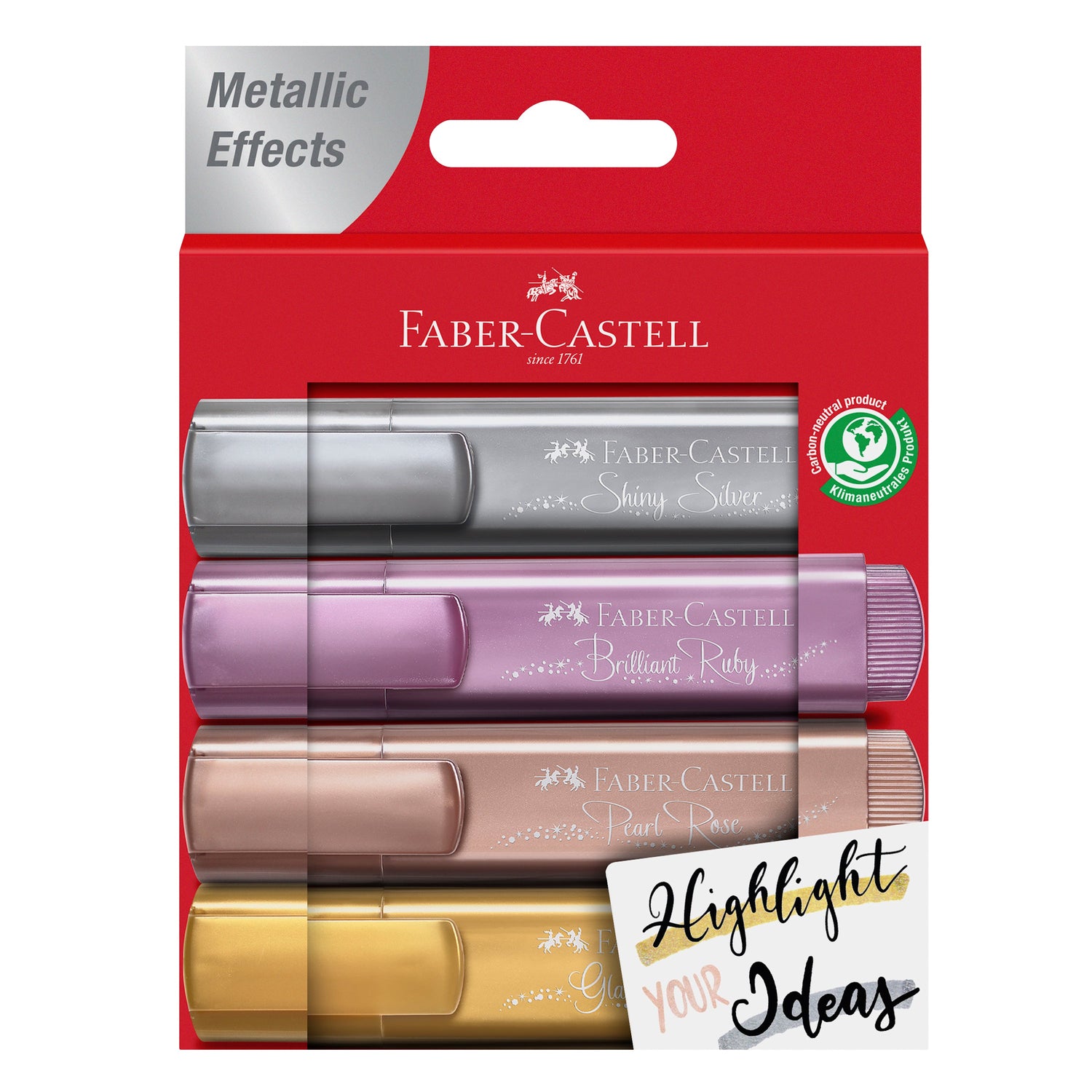 Marcador Textliner Metálico Faber-Castell