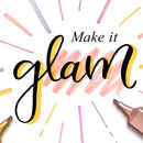 Marcadores Textliner Cores Metálicas 4 unidades Faber Castell