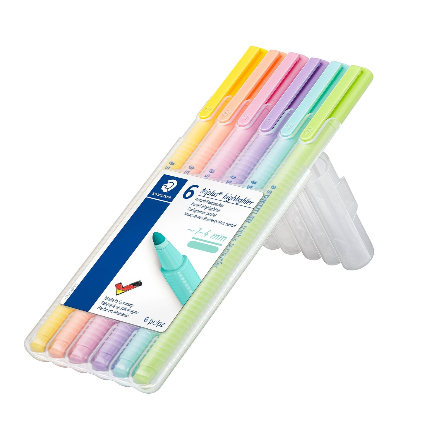 Marcadores de Colorir de Tinta Pastel Fluorescente Staedtler