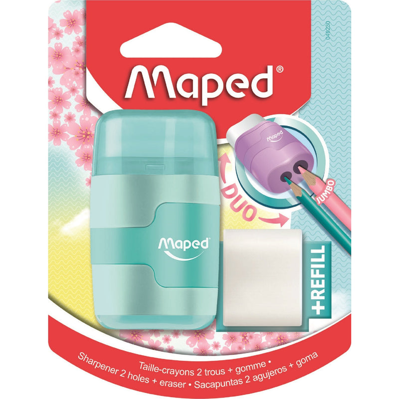 Apara Lápis Connect Duo Pastel Maped