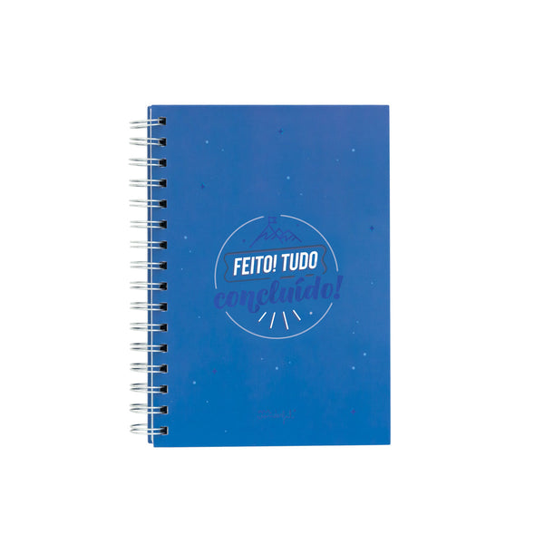 Caderno Pequeno - Feito! Tudo Concluído!