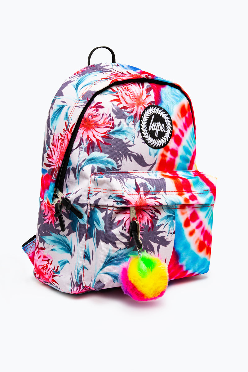 Mochila Floral Tie Dye