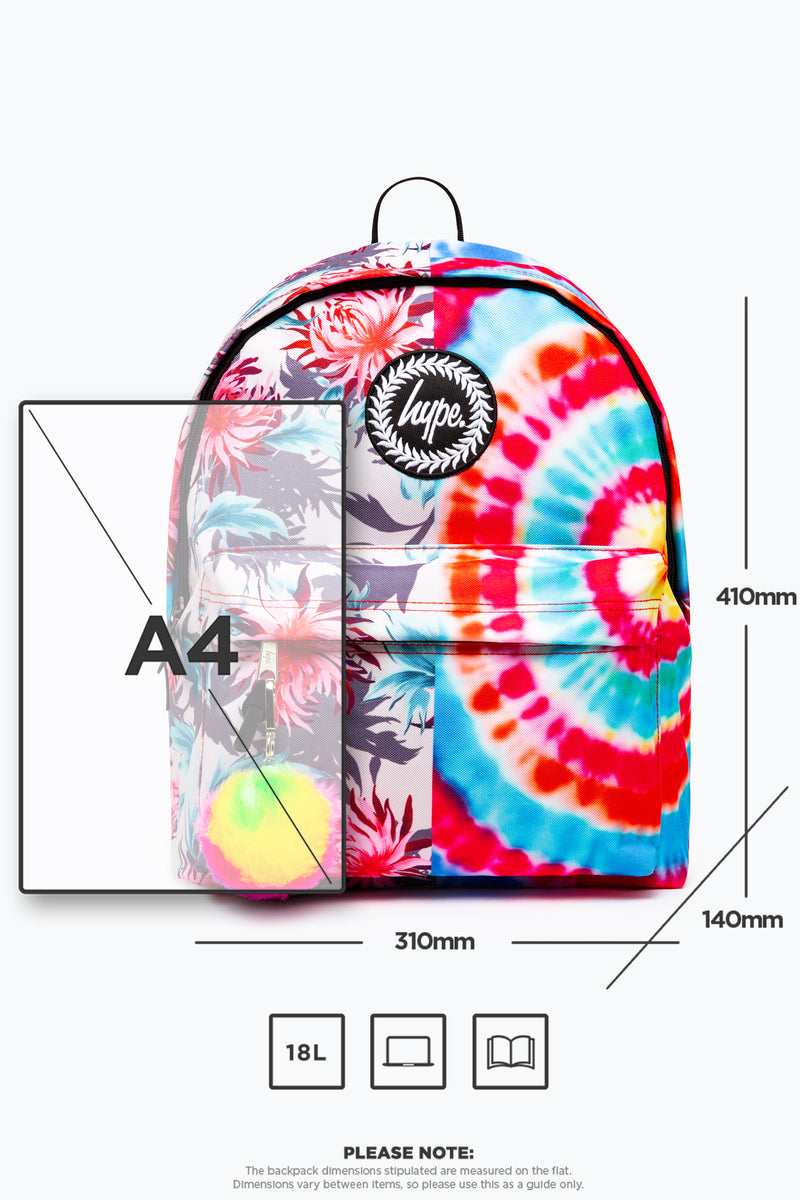 Mochila Floral Tie Dye