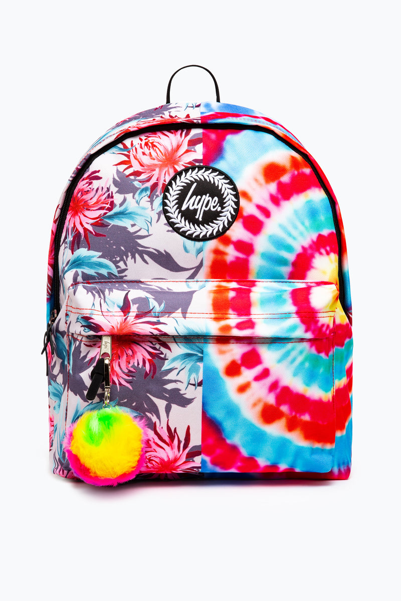 Mochila Floral Tie Dye