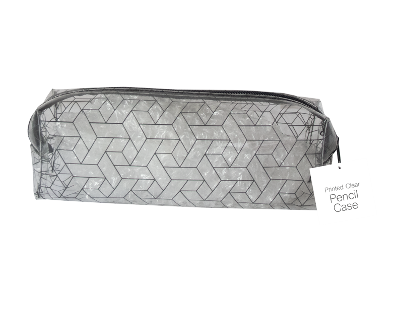 Estojo Transparente Printed Clear Sortido