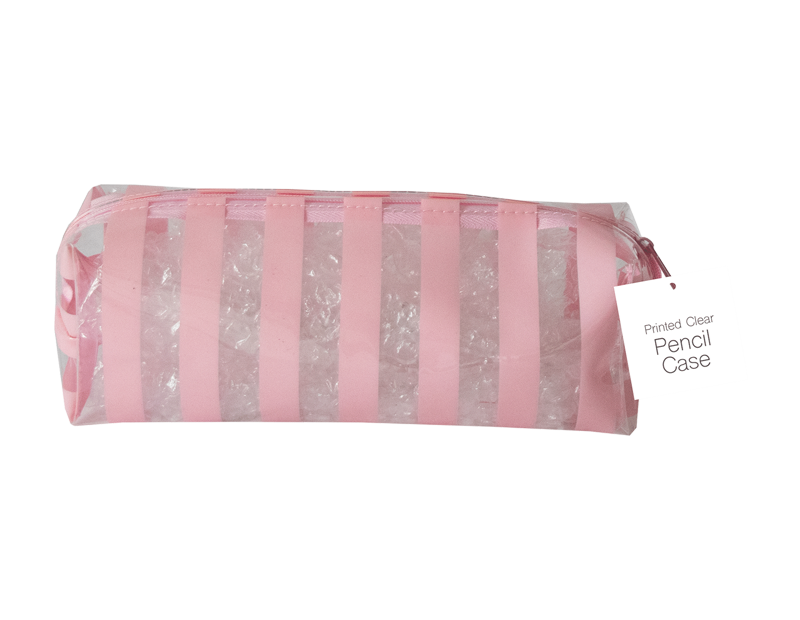 Estojo Transparente Printed Clear Sortido