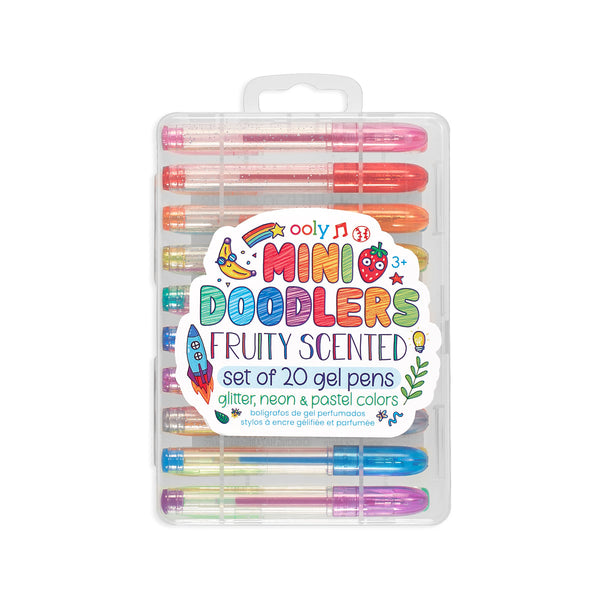 Conjunto 20 Mini Canetas Gel Doodlers