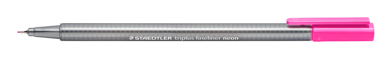 Marcador Triplus Fineliner Rosa Neon