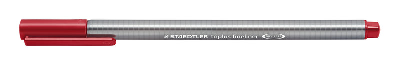 Marcador Triplus Fineliner Carmin Esc