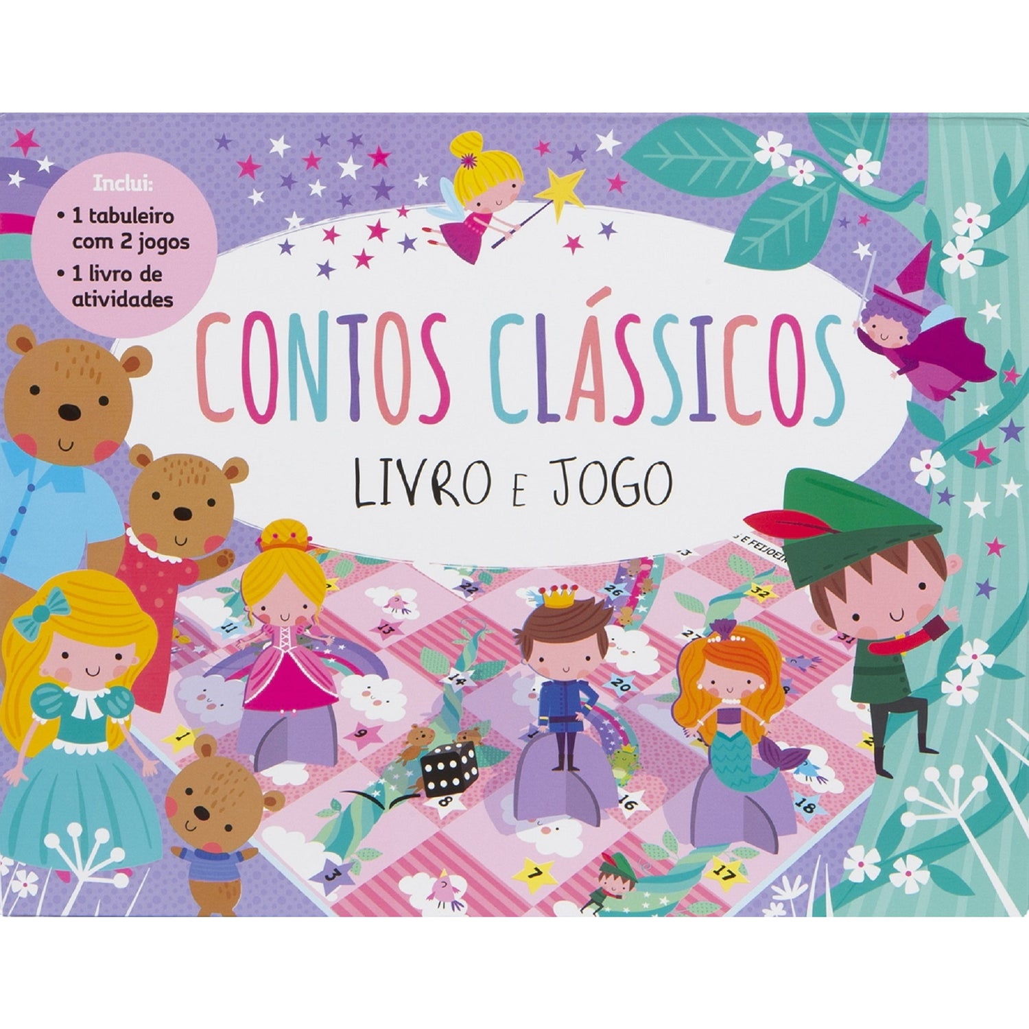 Livro e Jogo Divertidos - Contos Clássicos
