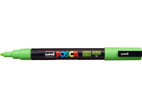 Marcador Posca Pc-3M Verde Maçã