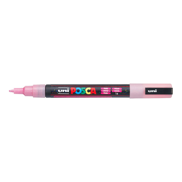 Marcador Posca Pc-3Ml Rosa Metalizado