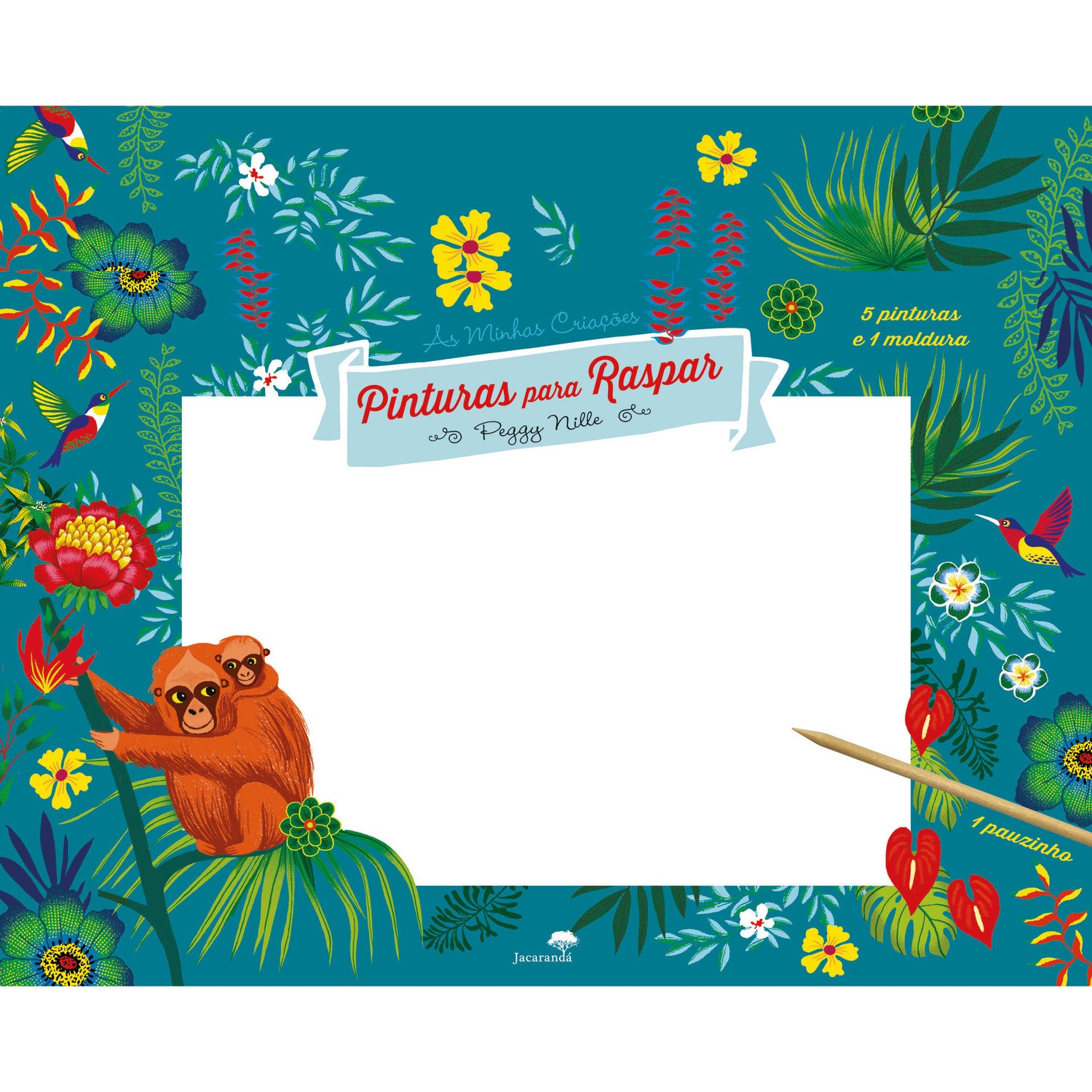 Pinturas para Raspar - Florestas Encantadas de Peggy Nille