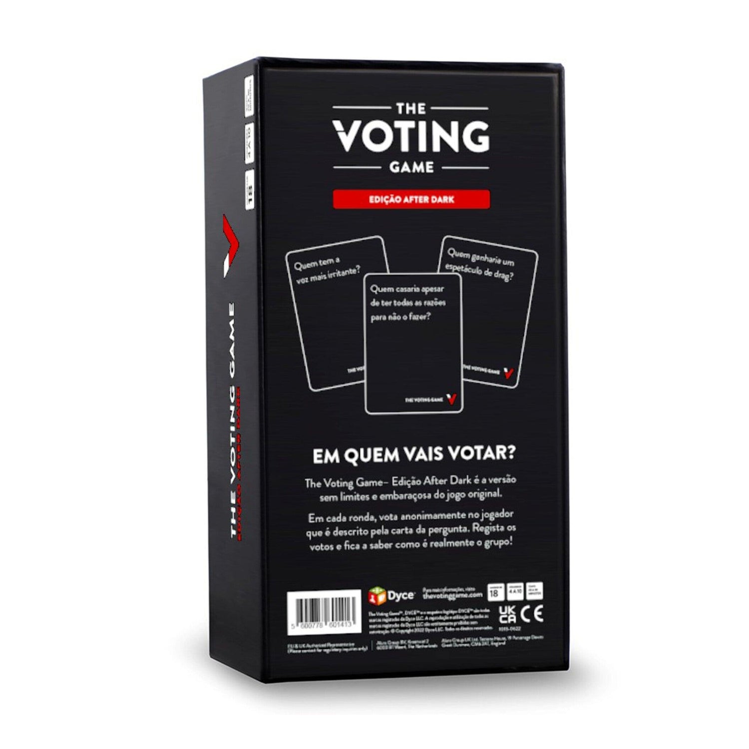 Creative Toys - Jogo The Voting Game (Edição Adulto)