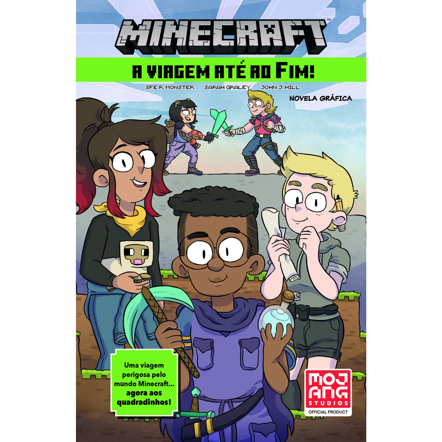 Minecraft: A Viagem Até ao Fim! de Sfe R. Monster - Novela Gráfica