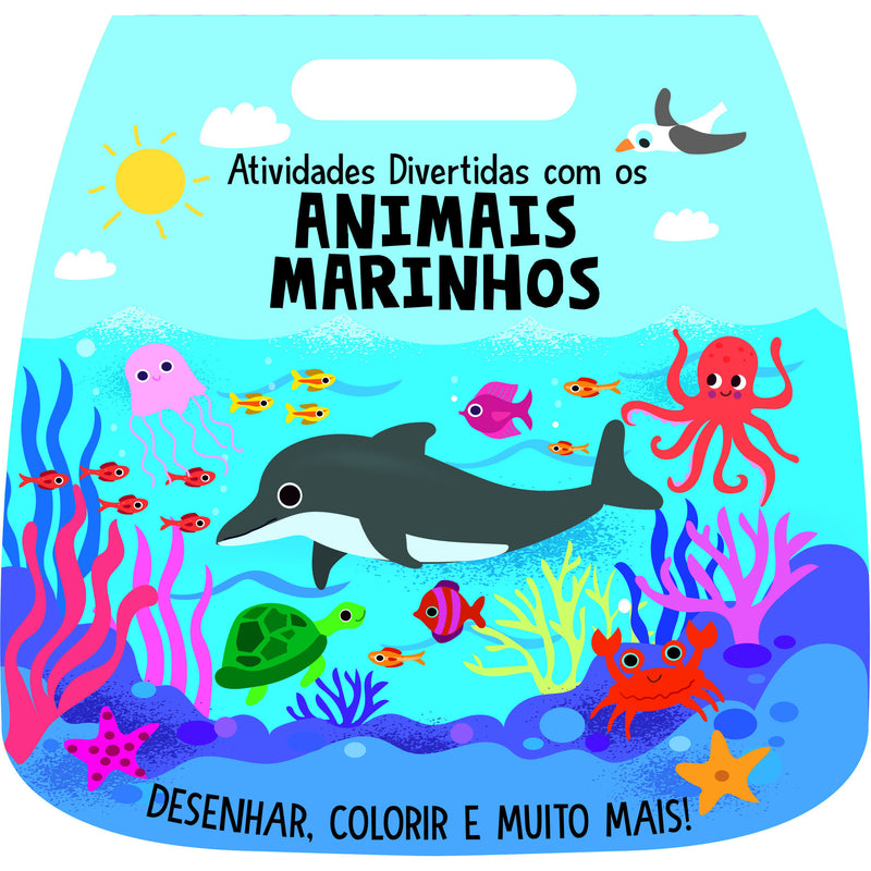 Atividades Divertidas com os Animais Marinhos de Stephanie Evans