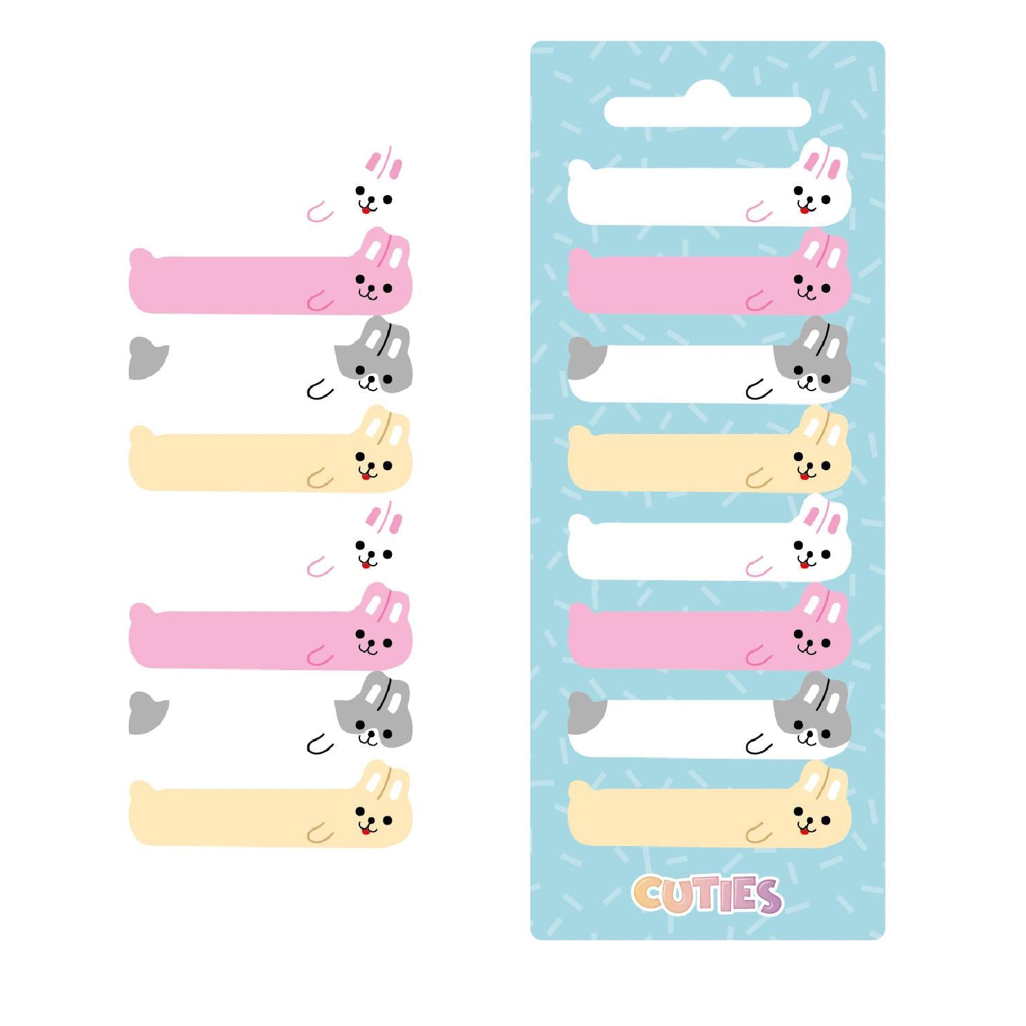 Marcadores Autocolantes Animals
