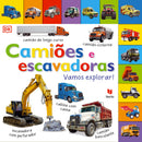 Camiões e Escavadoras – Vamos Explorar! de Dorling Kindersley