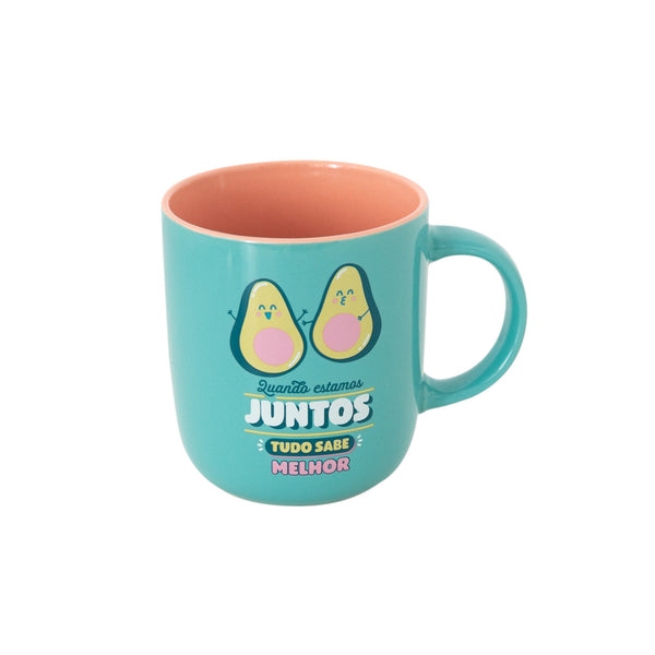 Caneca Quando Estamos Juntos Tudo Sabe Melhor