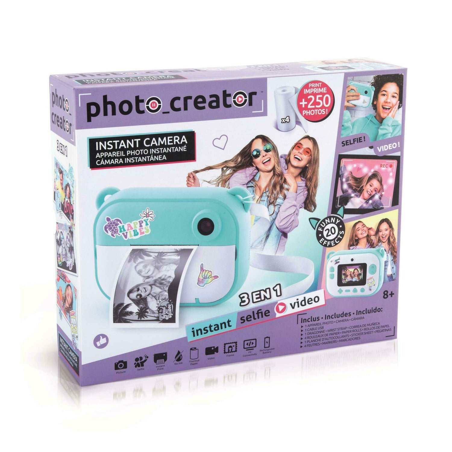 Canal Toys - Máquina Fotográfica Instantânea