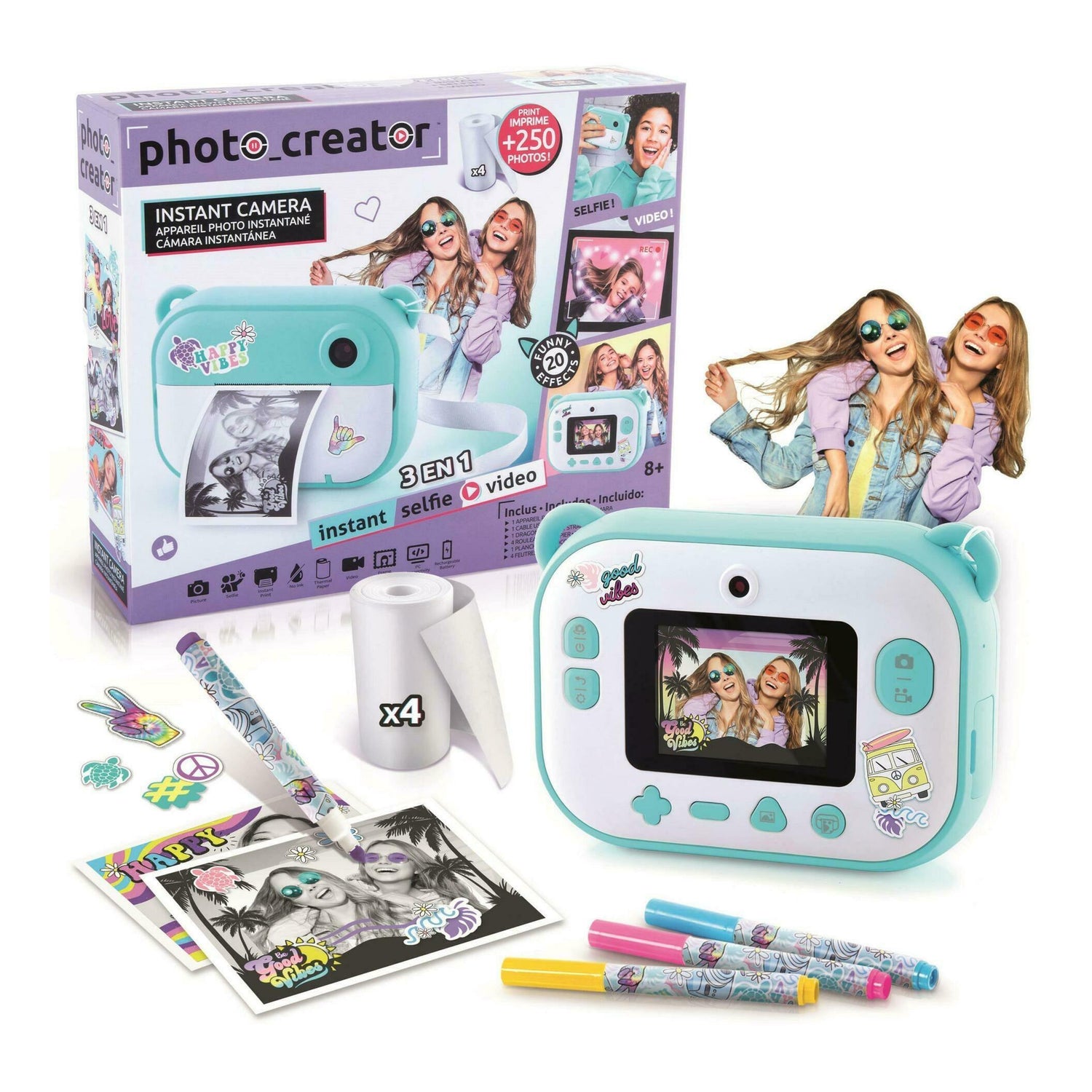 Canal Toys - Máquina Fotográfica Instantânea