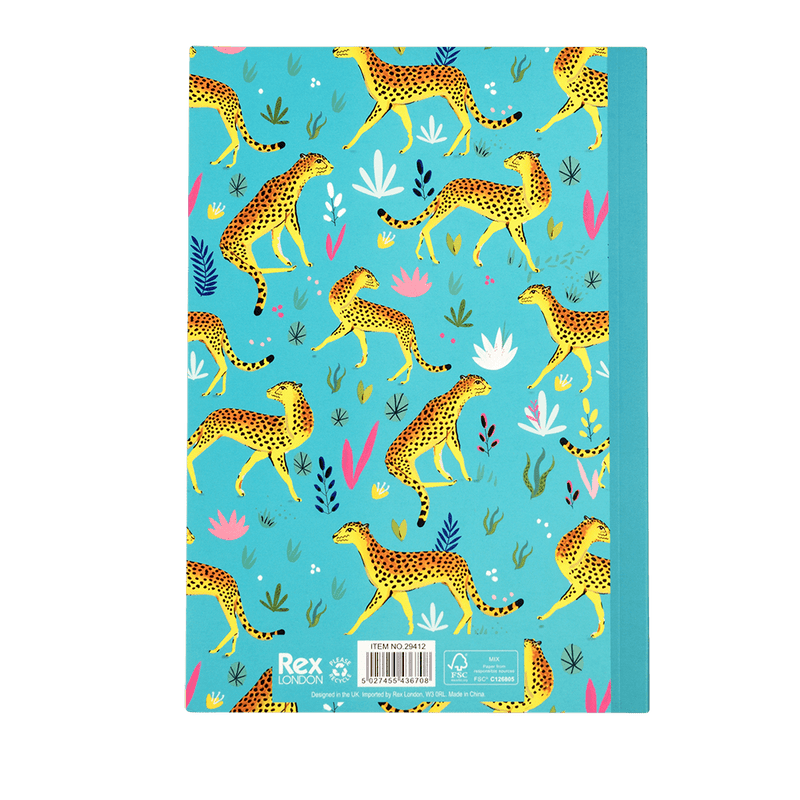 Caderno Formato A5 - Cheetah