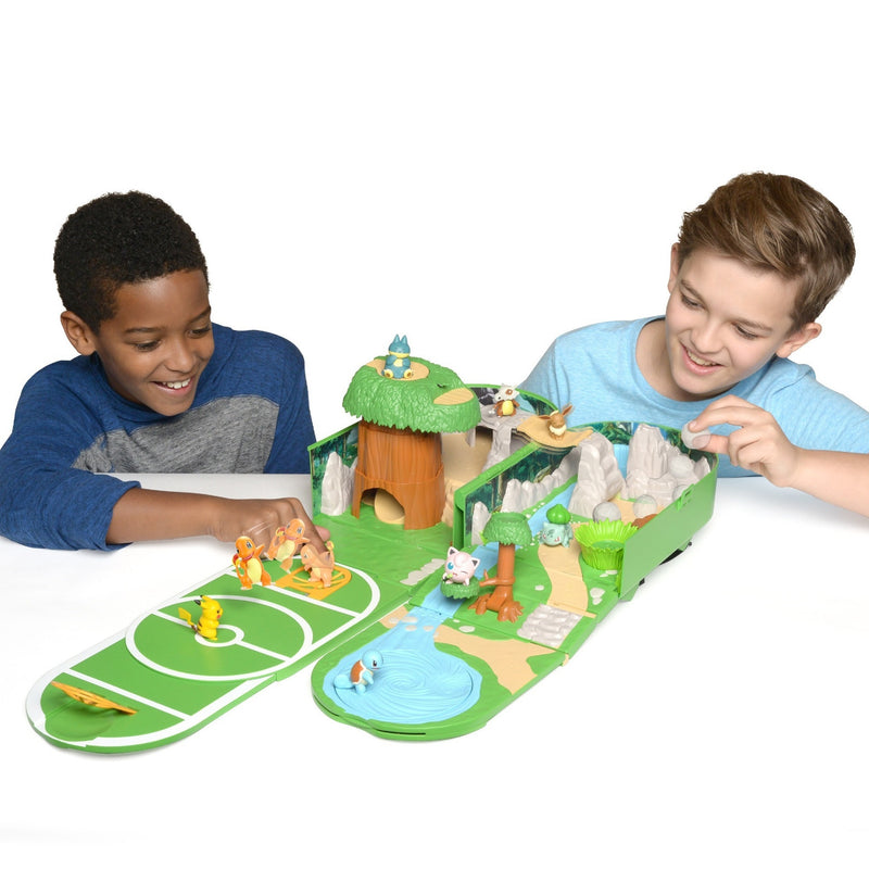 Playset Tranformável Mundo Pokémon