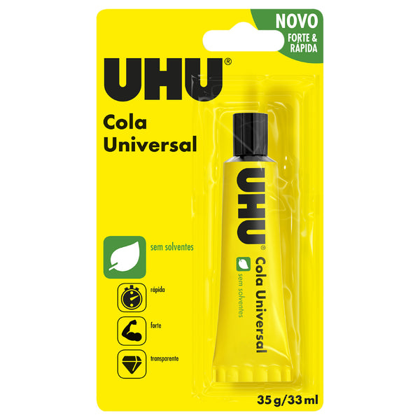Cola Universal Sem Solventes 35G/33Ml Uhu