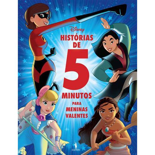 Histórias de 5 Minutos para Meninas Valentes de Disney