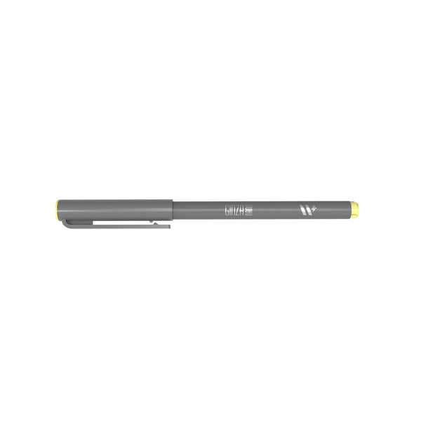 Marcador Ginza Nano Brush Pen Amarelo Pastel