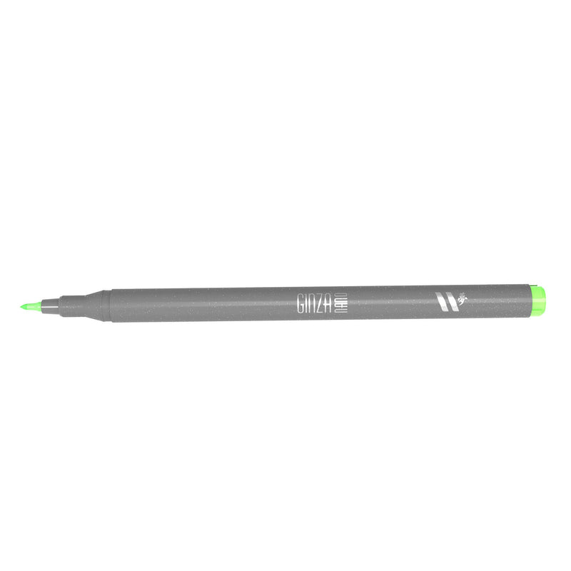 Marcador Ginza Nano Brush Pen Verde Menta