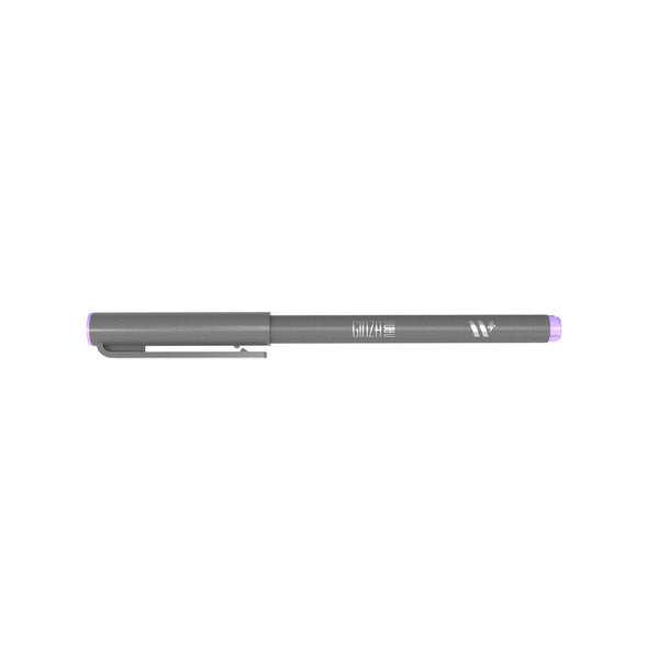 Marcador Ginza Nano Brush Pen Roxo Lavanda